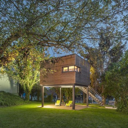 Baumhaus Im Vogelgesang Apartment Heuchelheim-Klingen Luaran gambar